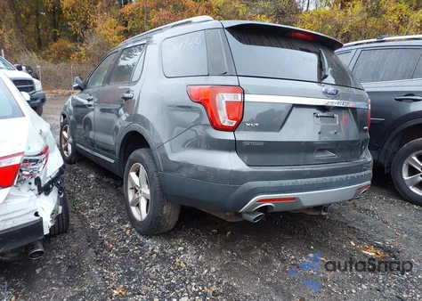 2017 Ford Explorer Xlt z USA, uszkodzony, nr VIN 1FM5K8D88HGA96456